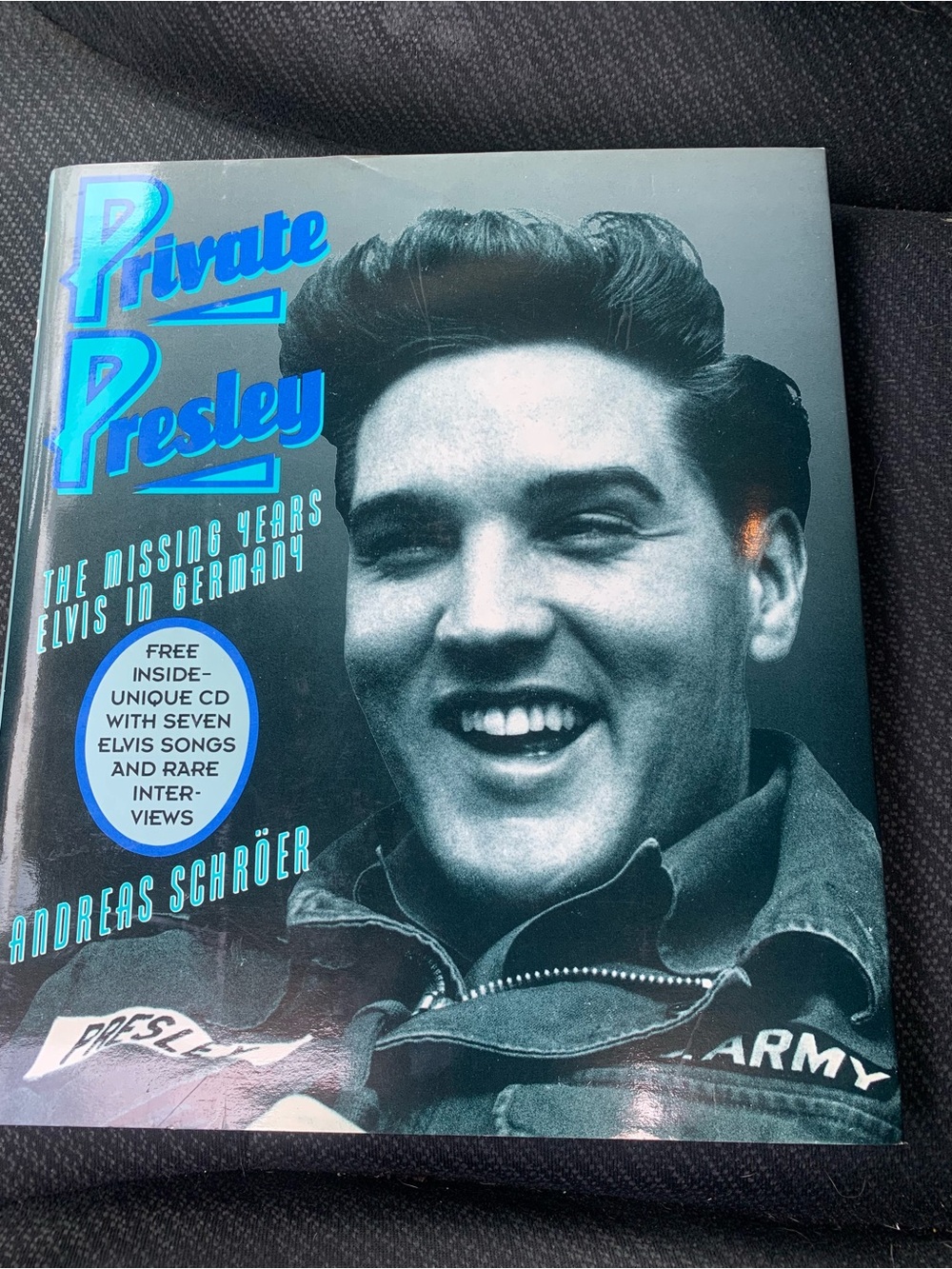 Private Presley: Elvis in Germany The Missing Years Andreas Schroer HC 1993  CD